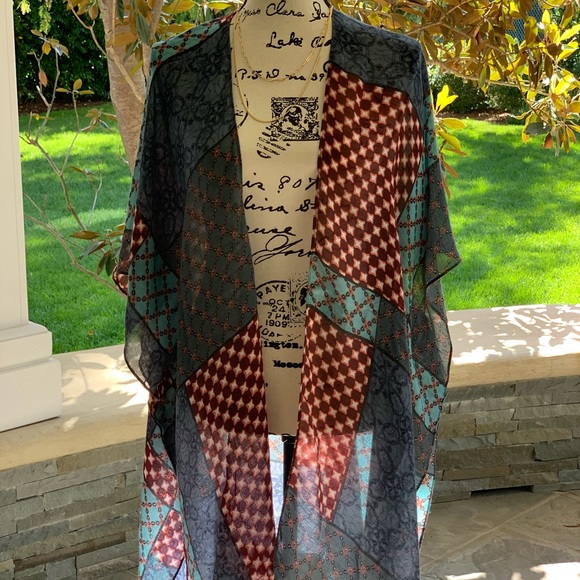 🆕Free People || Multi-Printed Kimono - Picture 16 of 16